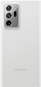 Чехол-накладка Silicone Cover для Galaxy Note20 Ultra (белый)